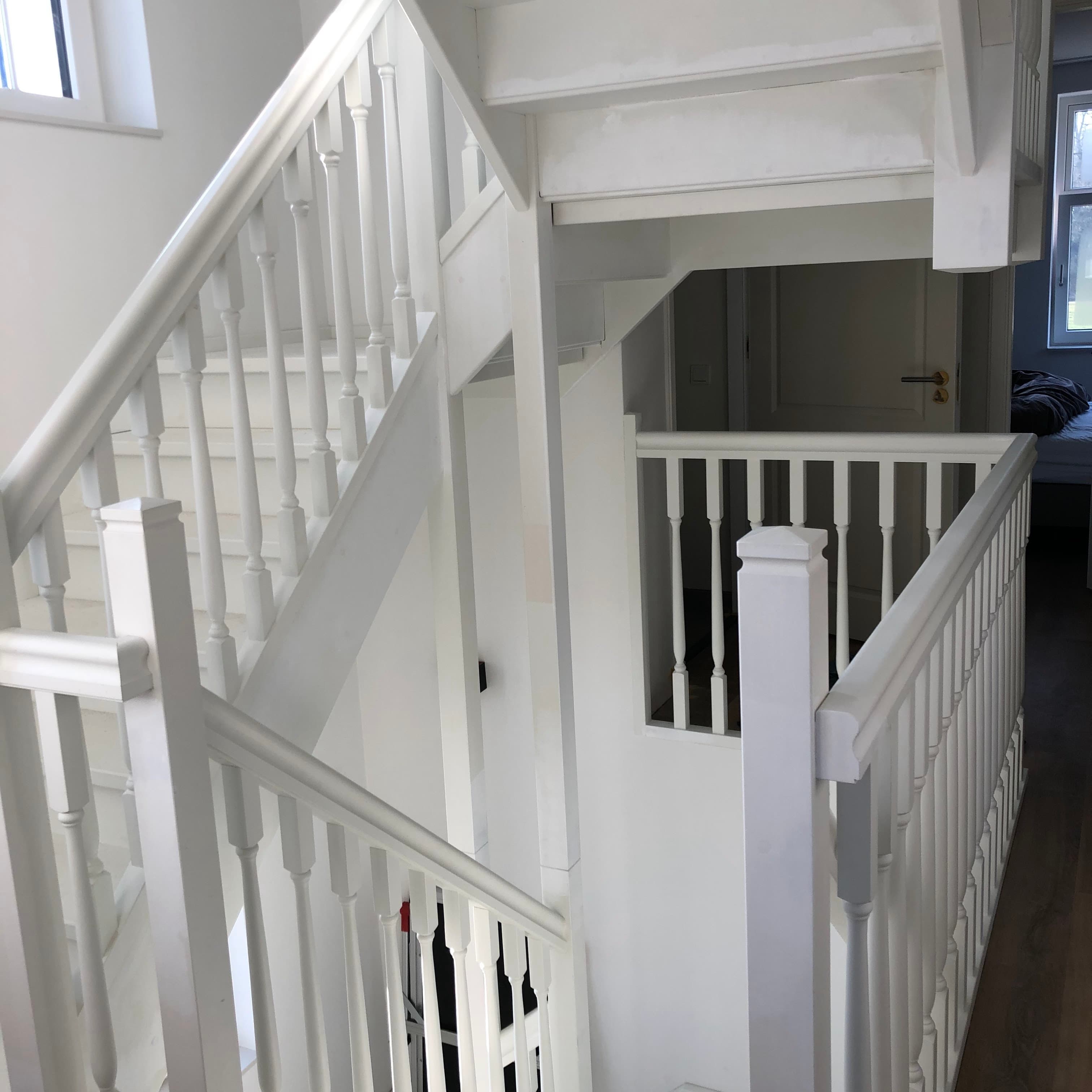 Trap renovatie voortgang